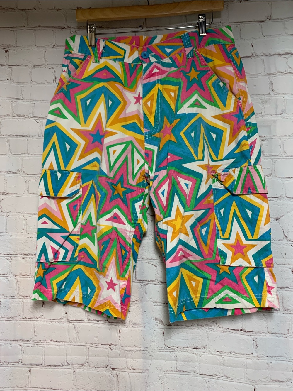 CLH Cargo Retro Skater Shorts Size 34 - Picture 2 of 6
